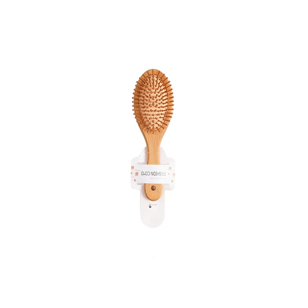 برس مو چوبی سایز کوچک فشن کمب FASHION COMB عدم کشیدن مو
