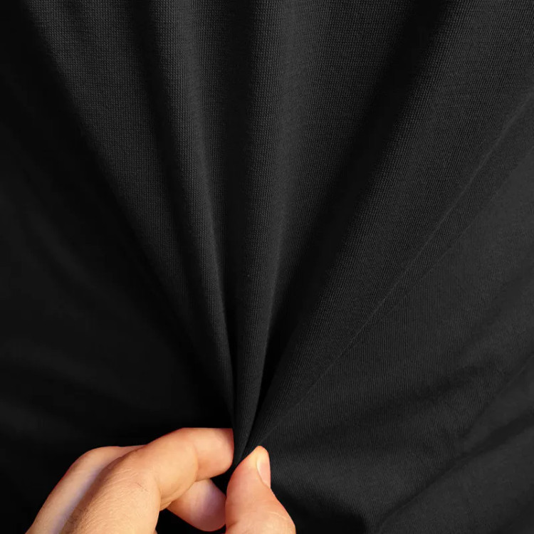 ست تی شرت و شلوار مردانه کلاهدار آستین کوتاه نخی طرح ساده دم پا کش زیپ دار