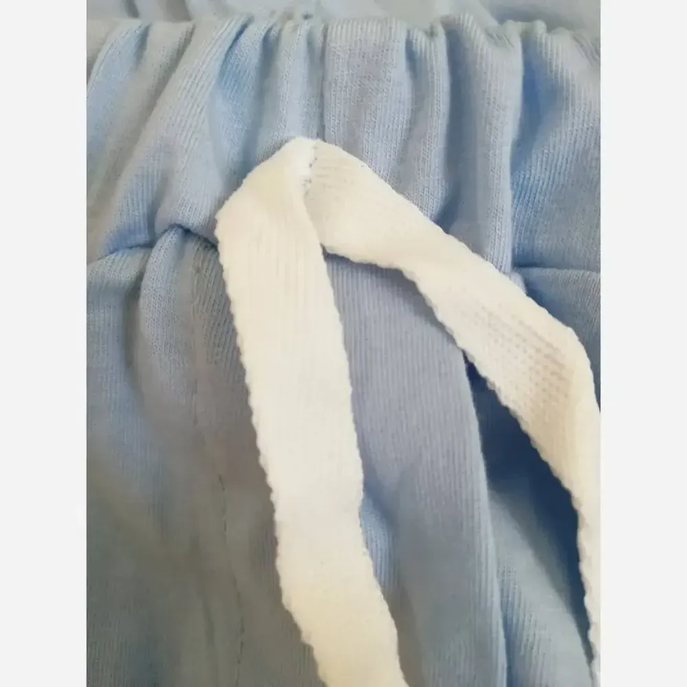 ست تیشرت و شلوار نخ پنبه طرح استیچ فری سایز
