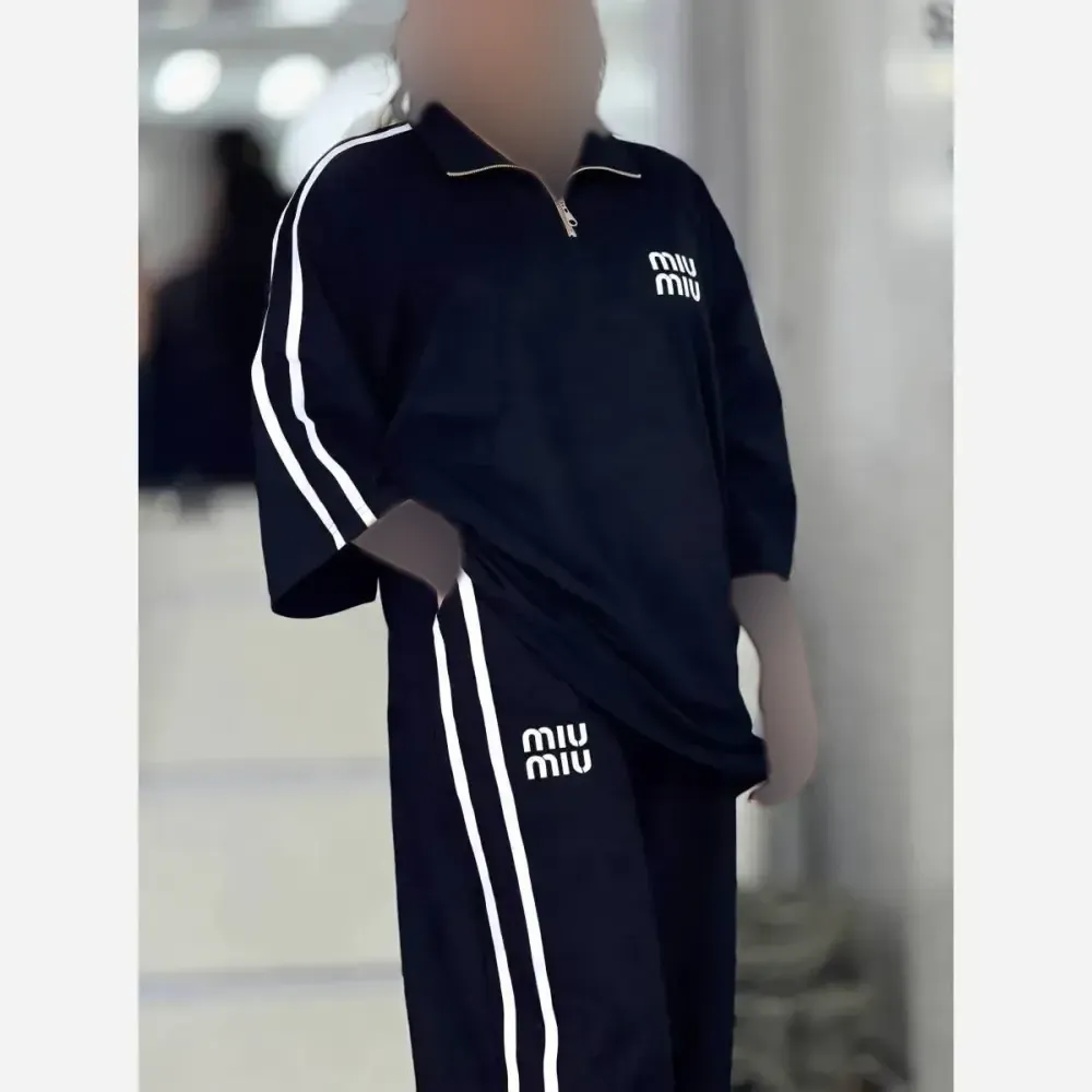 ست بارلی زنانه جنس پنبه گلکسی رنگ مشکی سایز فری 38 تا 46