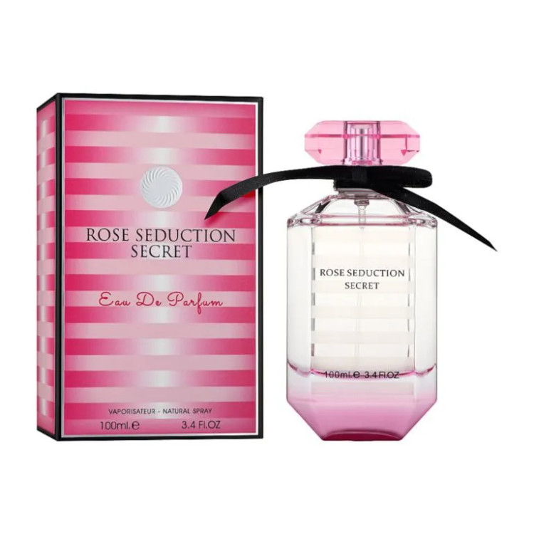 عطر زنانه فرگرنس ورد رز سداکشن سکرت الهام گرفته از ویکتوریا سکرت بامشل ادوپرفیوم 100 میل