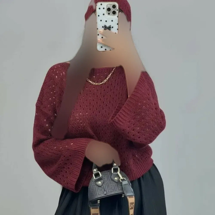 بافت زنانه مدل نازیلا جنس بافت درجه یک فری سایز