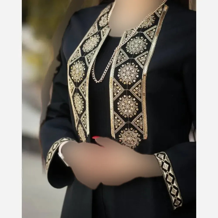 کت و شلوار زنانه مشکی جنس پرشین مکانیک سایز فری 38 تا 46